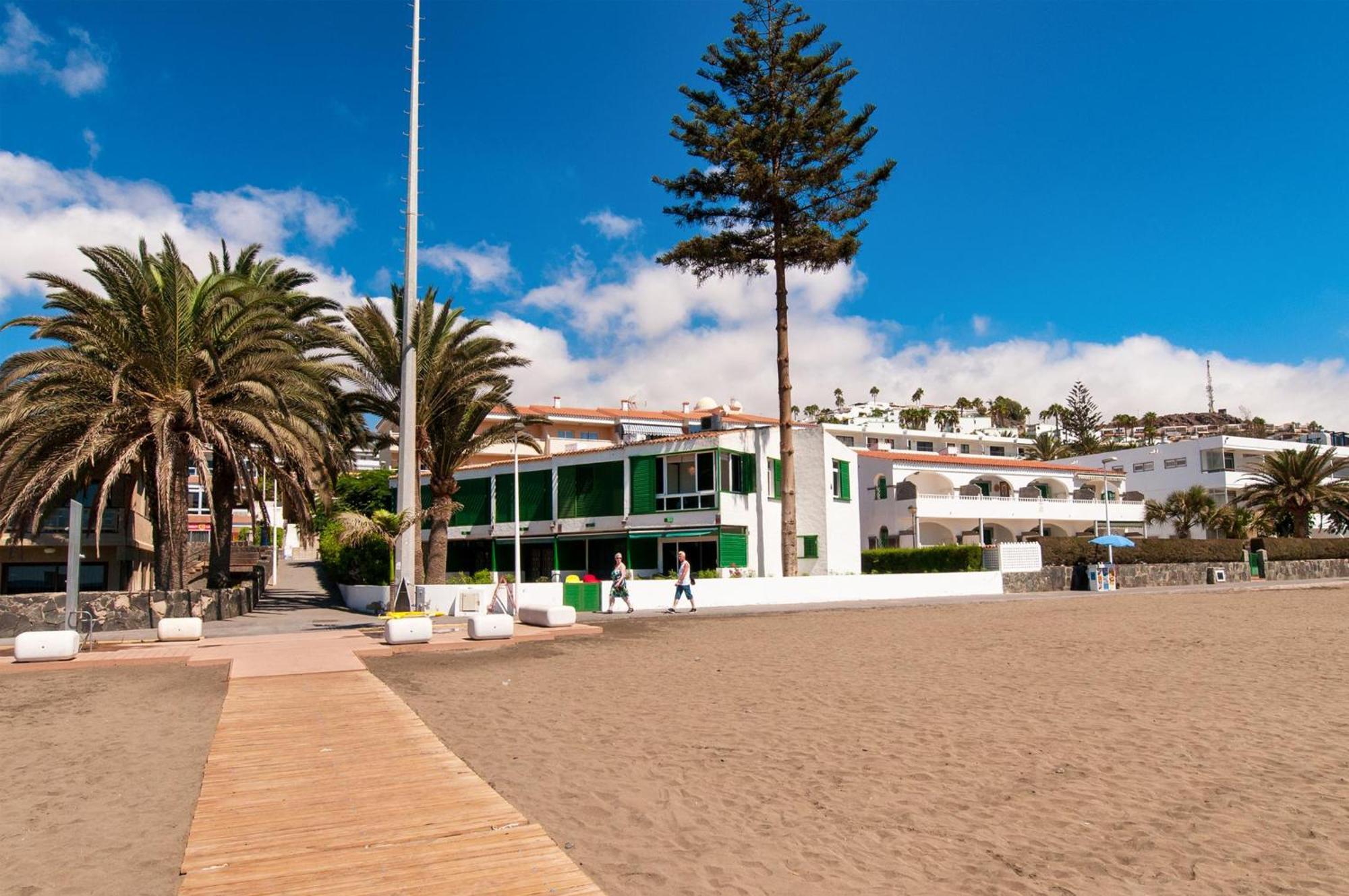 Beachfront Apartment Las Burras Mra 02 San Agustín Exterior foto