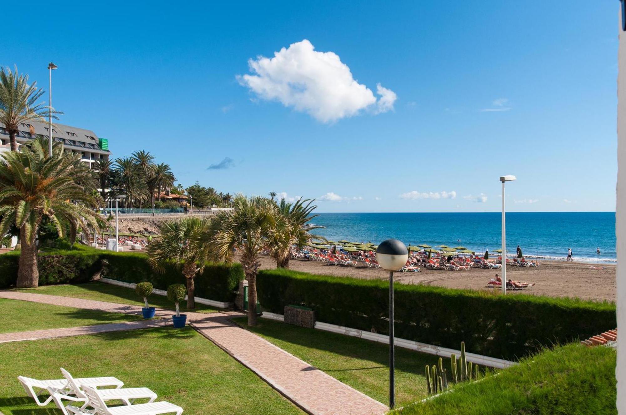 Beachfront Apartment Las Burras Mra 02 San Agustín Exterior foto