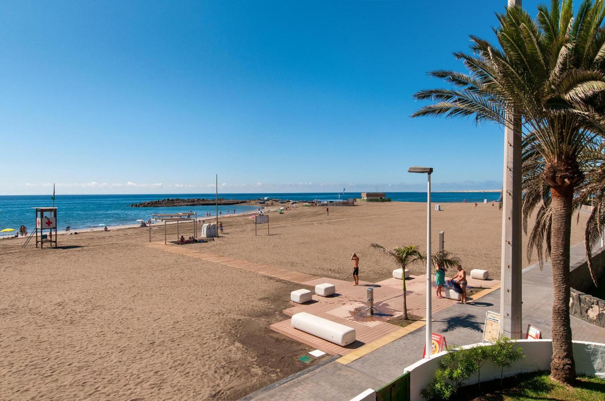 Beachfront Apartment Las Burras Mra 02 San Agustín Exterior foto