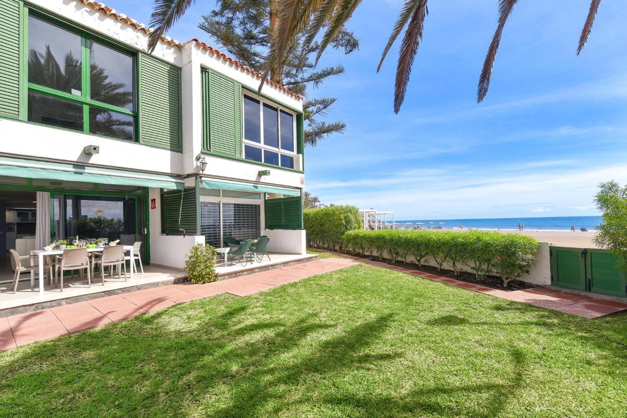 Beachfront Apartment Las Burras Mra 02 San Agustín Exterior foto
