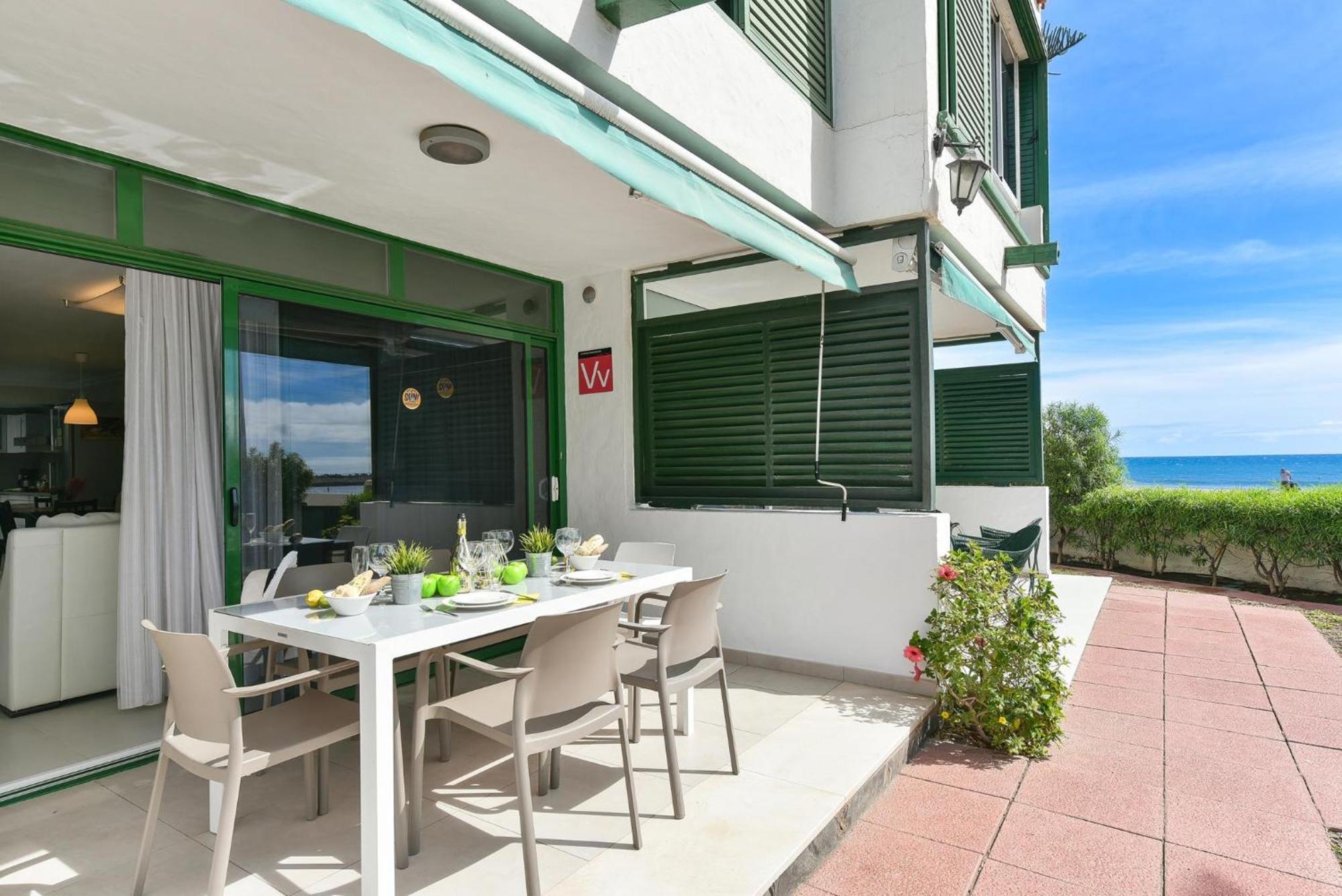 Beachfront Apartment Las Burras Mra 02 San Agustín Exterior foto