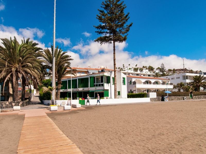 Beachfront Apartment Las Burras Mra 02 San Agustín Exterior foto