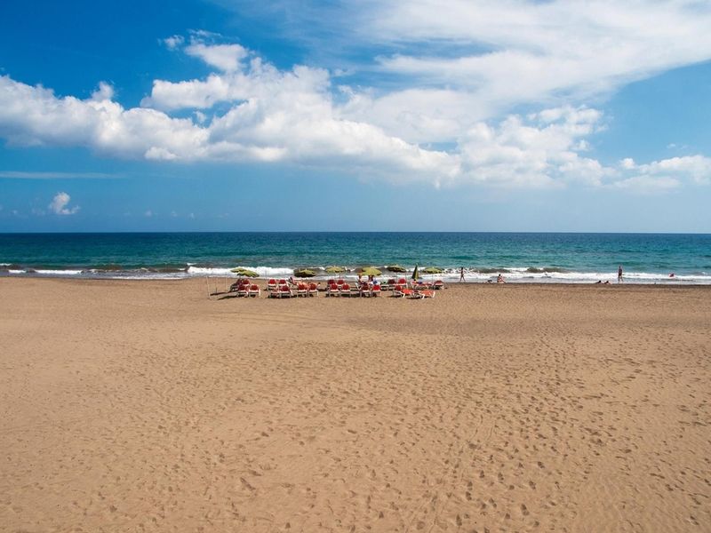 Beachfront Apartment Las Burras Mra 02 San Agustín Exterior foto